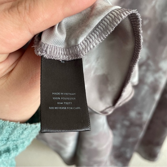 Vera Wang Simply Vera Grey Neutral Dye Skirt - Picture 8 of 8